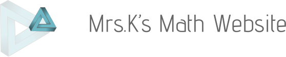 Mrs.Ks Math Website