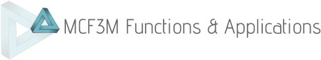 MCF3M Functions & Applications